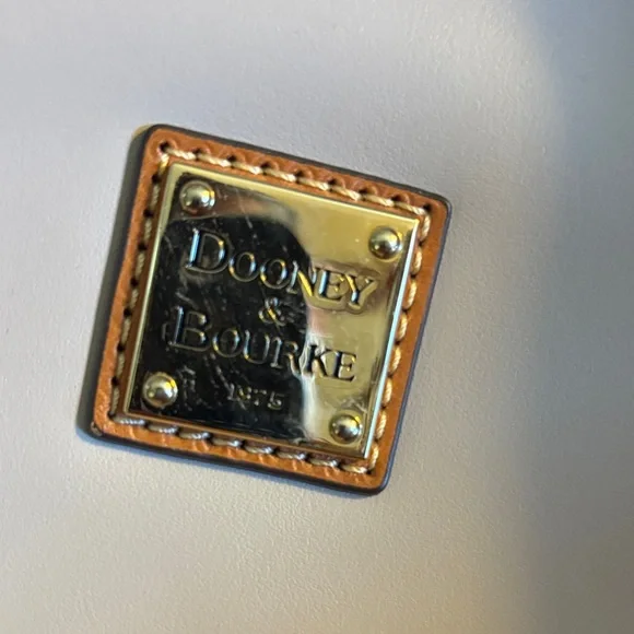 Dooney & Bourke Cream and Tan Tote - Picture 2 of 4